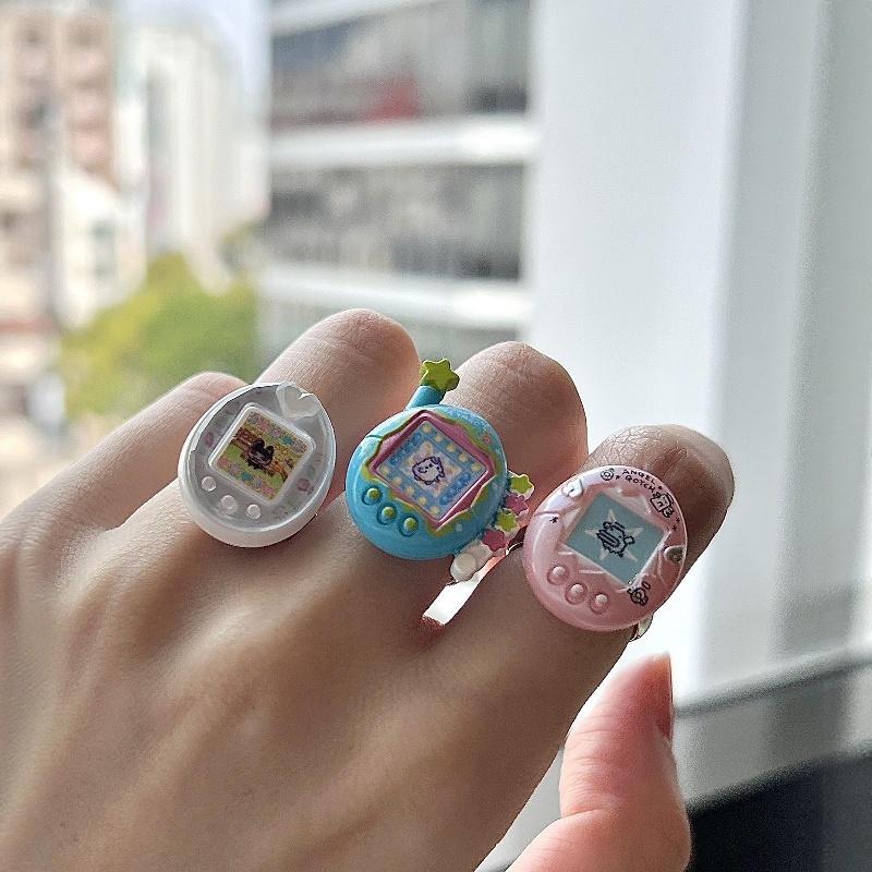 Bandai Model Tamagotchi - Em estoque genuíno bandai tamagotchi anel