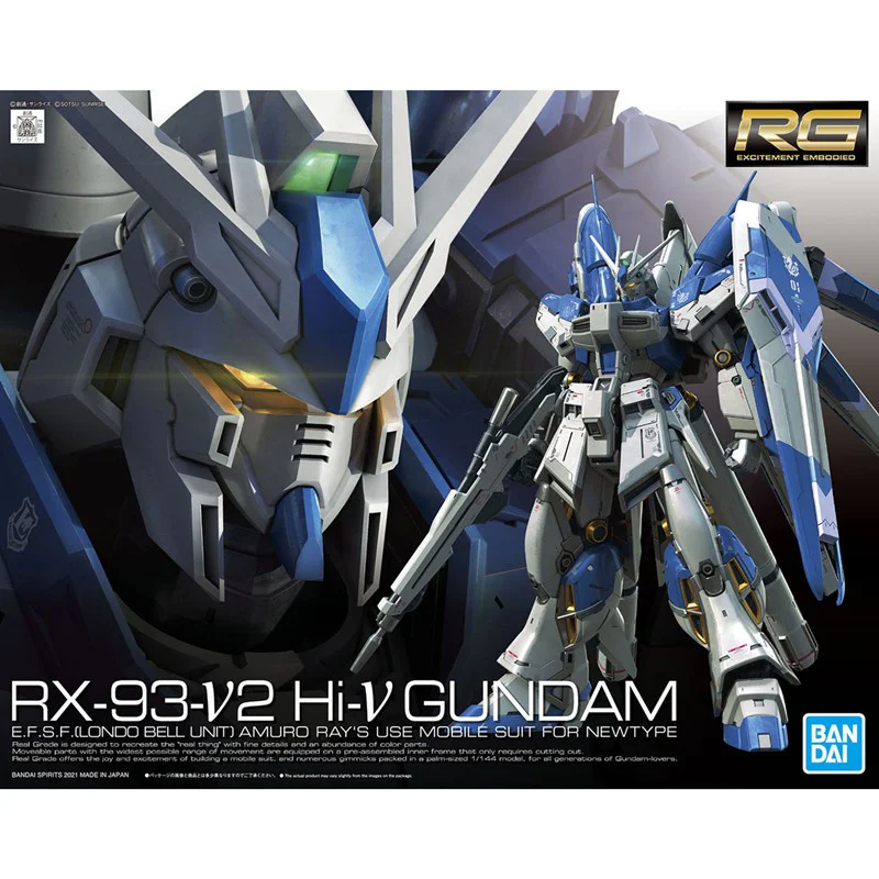 Modelo de Anime GUNDAM Origina - Bandai Model Gundam Rg avaliação e preço