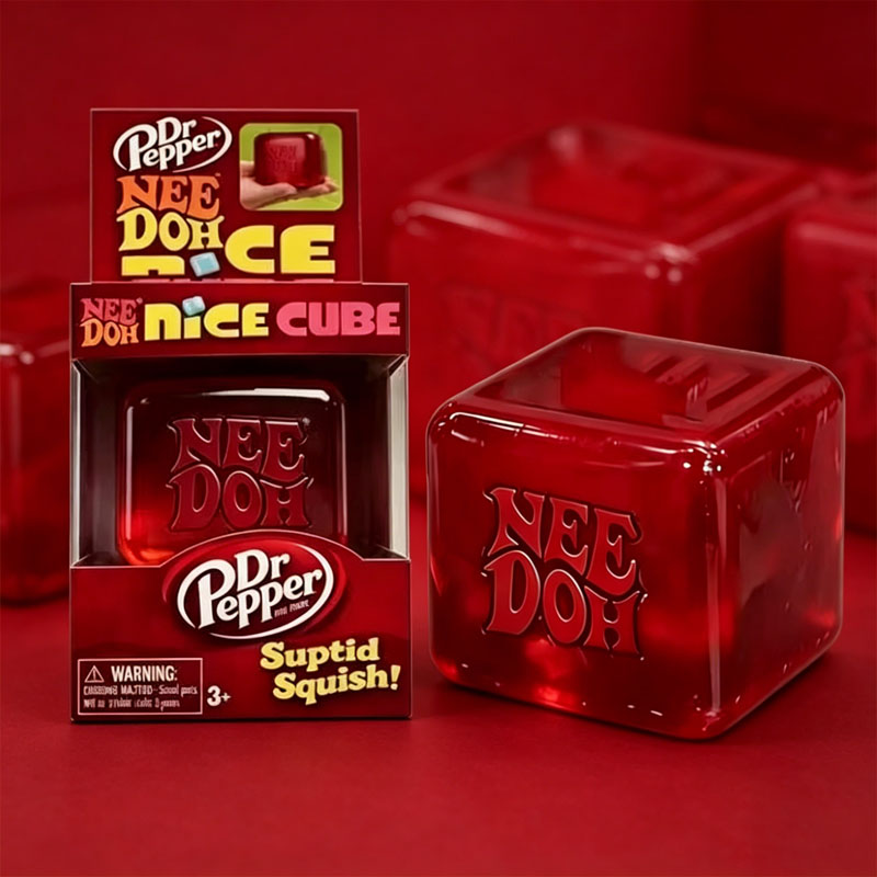 Dr Pepper X NeeDoh Nice Cube B - Fidget Cube Original avaliação e preço