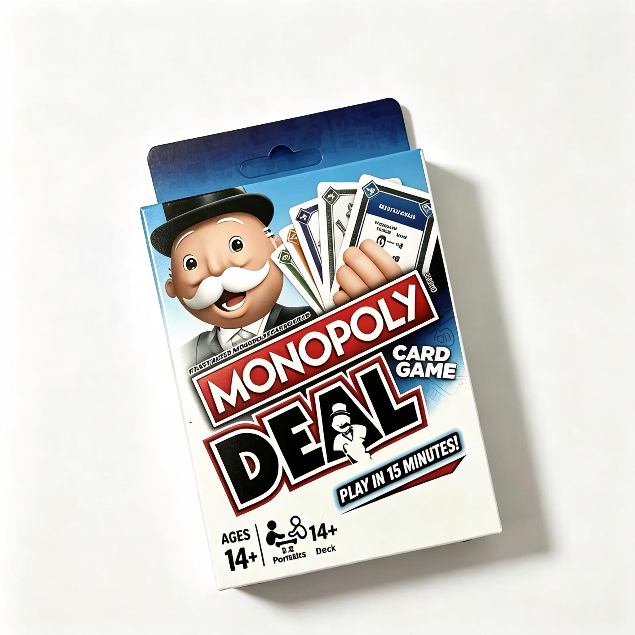 Jogo de cartas Monopoly Deal d - Hasbro Game Monopoly avaliação e preço